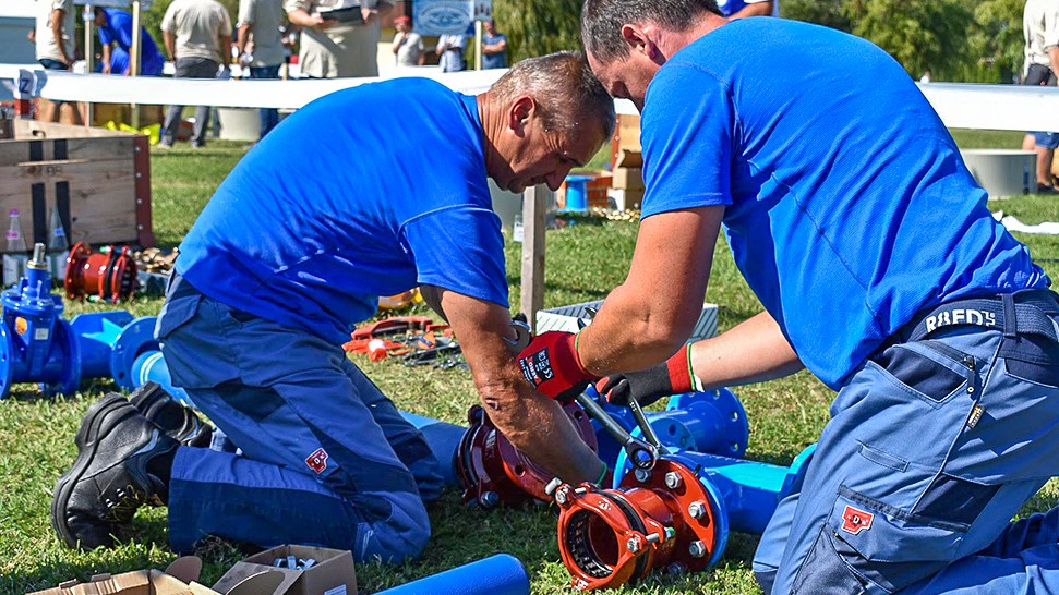 Lezajlott a XVII. Országos Víziközmű Szerelőverseny
